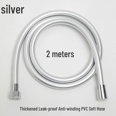 Xuan Yong Leak-Proof Tangle-Proof PVC Shower Hose (2-Pack)