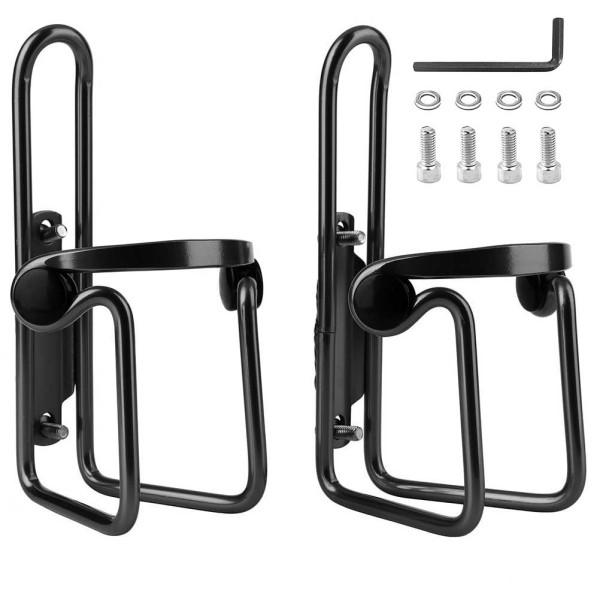 2pcs Water Bottle Rack Professional Riding Aluminum Alloy Cup Mount for Bicycle
