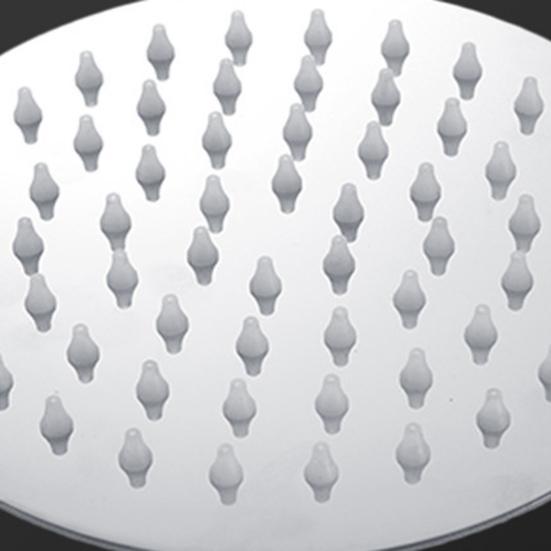 Large Stainless Steel Shower Head 360 Degrees Water Discharge High Pressure Rainfall