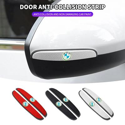 2025 For 4pcs Car Door Anti-collision Bumper Strips Luminous Sticker For BMW M E34 E36 E60 E90 E46 E39 E70 F10 F20 F30 X5 X6