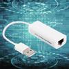 USB2.0 Ethernet Adapter RJ45 White ABS RTL8152B Chip Computer External Network Card