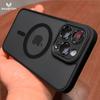Slim Clear Magsafe Case for iPhone 15 16 Pro Max 13 12 11 14 Plus Cases Magnetic Wireless Charge Translucent Shockproof Cover