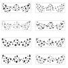Spider Web Bat Freckle Tattoo DIY Face Tattoo Sticker Halloween Face Temporary Tattoo  Make Up