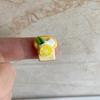 1Pcs Miniature Dollhouse Food Strawberry Milk Shake Ice Cream Beverage Cup Model Toy For Doll Accessories Gift