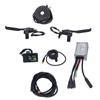 Electric Bike Controller Kit ABS Waterproof 15A LCD7C Panel Thumb Throttle Brake Bicycle Accessories for 250W Motor