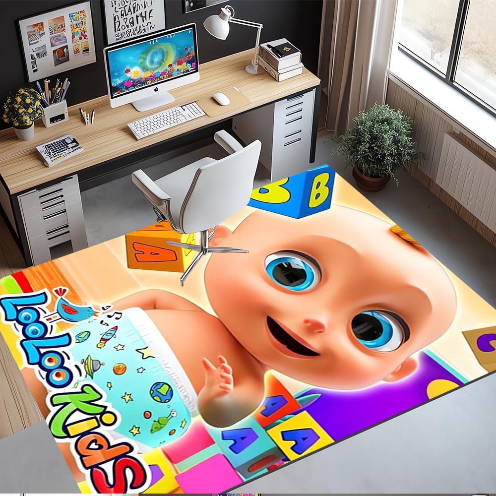 CoComelon Printed Carpet,Rug,for Office Chair Living Room Bedroom Kitchen Room Decor Gifts.