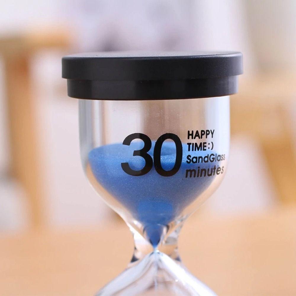 Quality Toothbrushing Timing Electroplate Timer Sandglass Time Funnel Hourglass Desktop Ornament