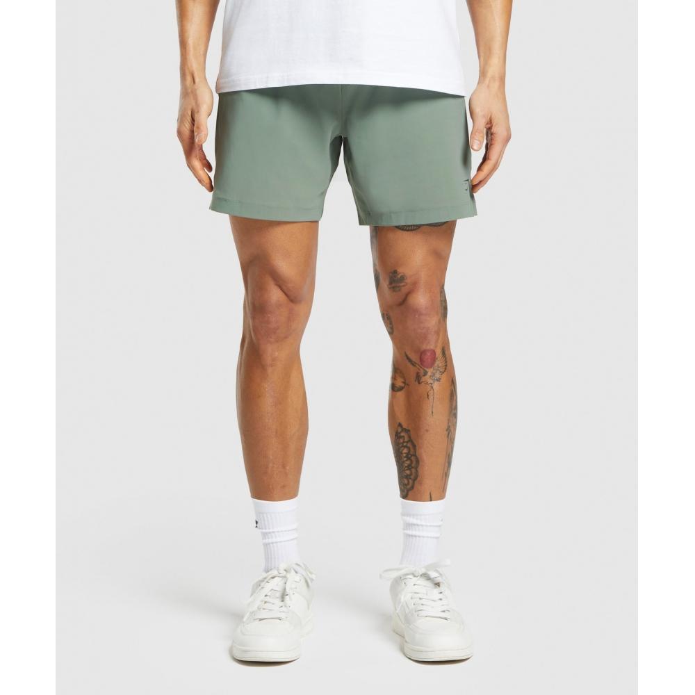 

Gymshark Studio 6 Shorts Unit Green A1a4h Ecjf XS