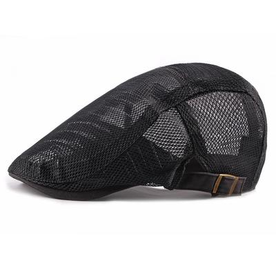 Mesh Beret: Summer Casual Duckbill Cap - Korean Style, Breathable and Trendy for Men and Women