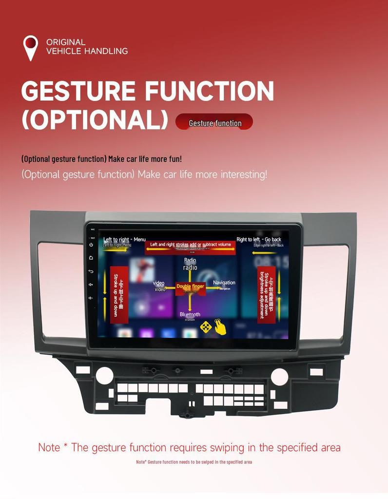 Mitsubishi Lancer Android Smart Navigation System: All-in-One Navigation Solution