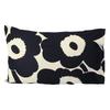 Marimekko Pillowcase, 50cm X 70cm, Unikko, White and Dark Blue, 070522 851 [Parallel Import]