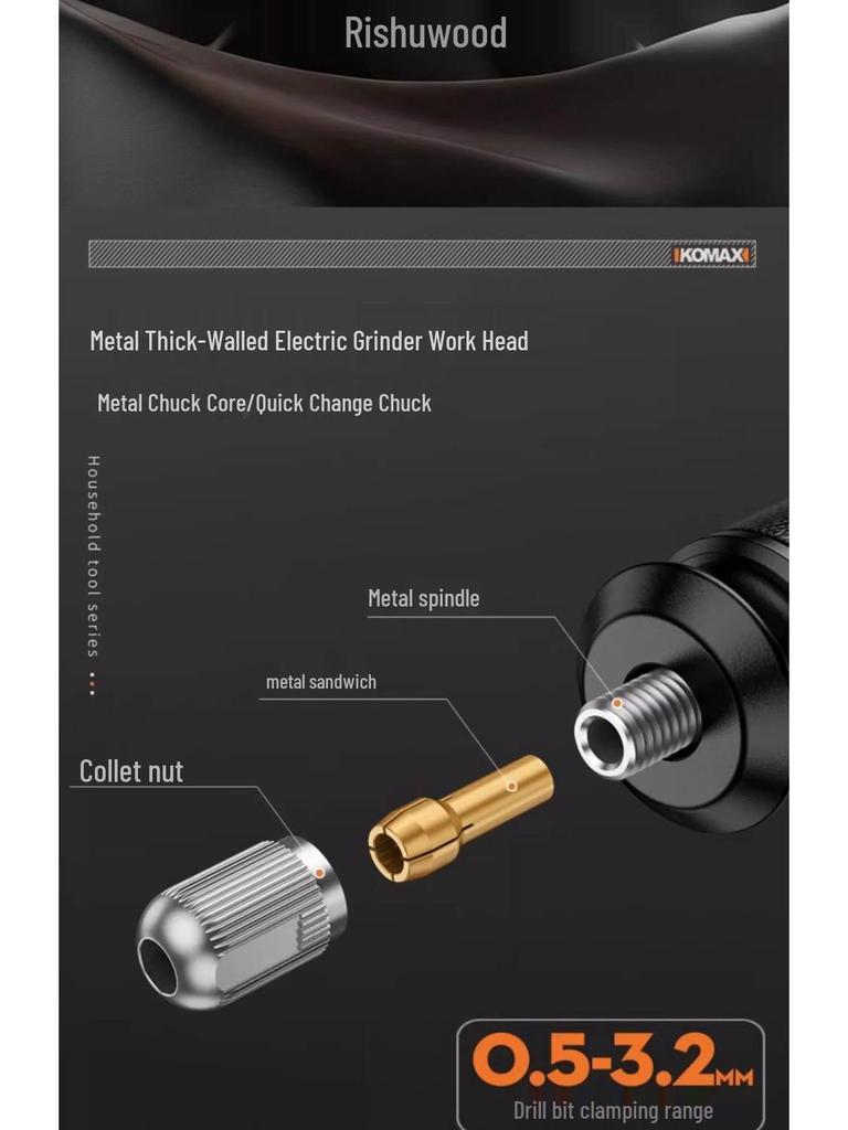 Mini Electric Handheld Grinder: Jade Wood Carving, Polishing, Engraving, Cutting Tool