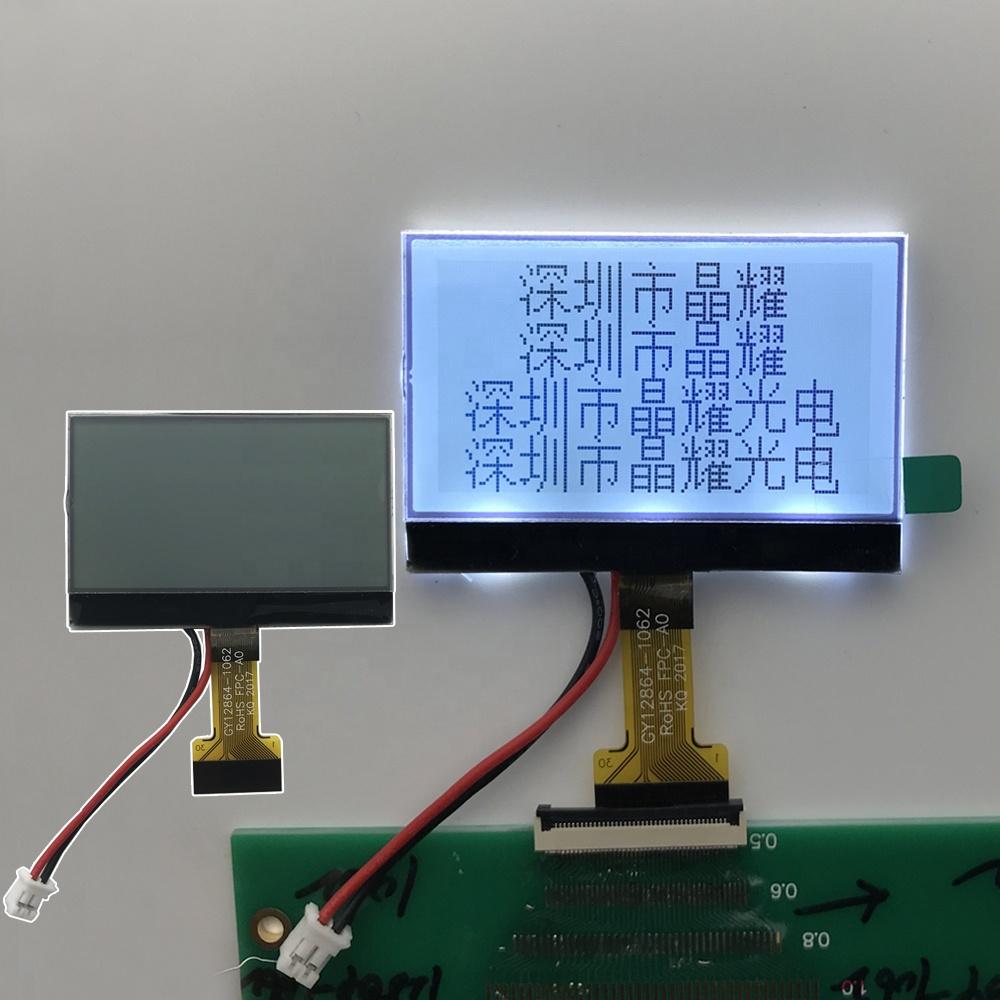 2,15" 128x64 LCD-Display Monochrom-Display 6800 8000 Parallele Schnittstelle St7567 30-Pin FPC 128*64 LCD FSTN COG LCD-Display