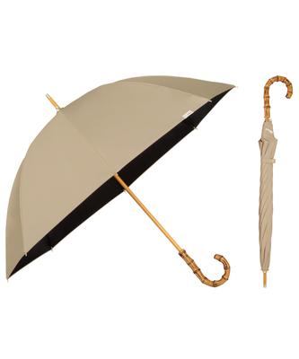 The Ultimate UVO Light UV Sun and Rain Long Umbrella with 55cm Perfect for and Stylish and Cute for [2025] Parasol, (Ubo) CALM, 8-Rib, Brown, 100%