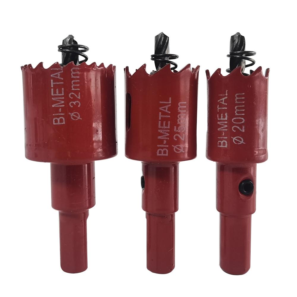 Hole Saws Drilling for Wood Plastic PVC Thin Sheet Aluminum Alloy 32mm 25mm 20mm DIY Woodworking Forester Bit Metal Cutting