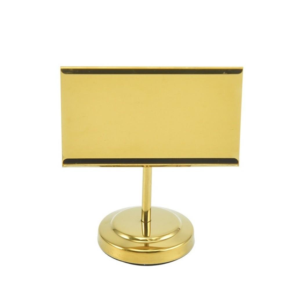 Multifunctional Stainless Steel Place Card Holder Gold/Silver/Black Multifunctional Table Number Stand Seat Card Clip Restaurant