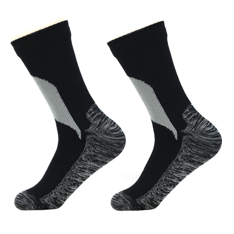 Waterproof Breathable Winter Sports Socks for Mountaineering, Cycling, Fishing & Skiing - Double Layer, Thickened & Warm