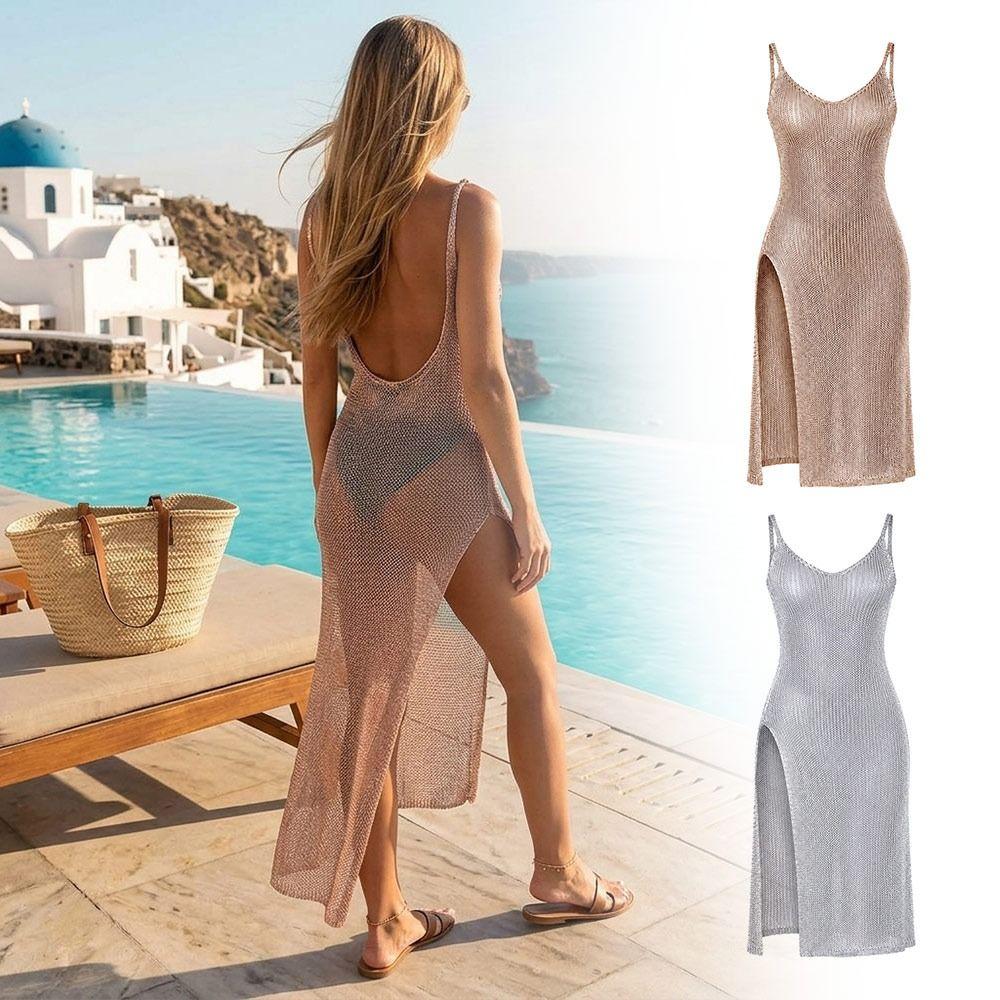 Long Women Beach Skirt Summer Bikini Skirt Fashion Swimming Skirt for Women