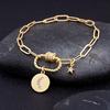Nidin 17 Styles Light Luxury Copper Zircon Star Moon Pendant Bracelets For Women Men Link Chain Bracelets Geometric Jewelry