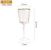 Creative Hammered Phnom Penh Crystal Glass Small Wine Glass Champagne Glass