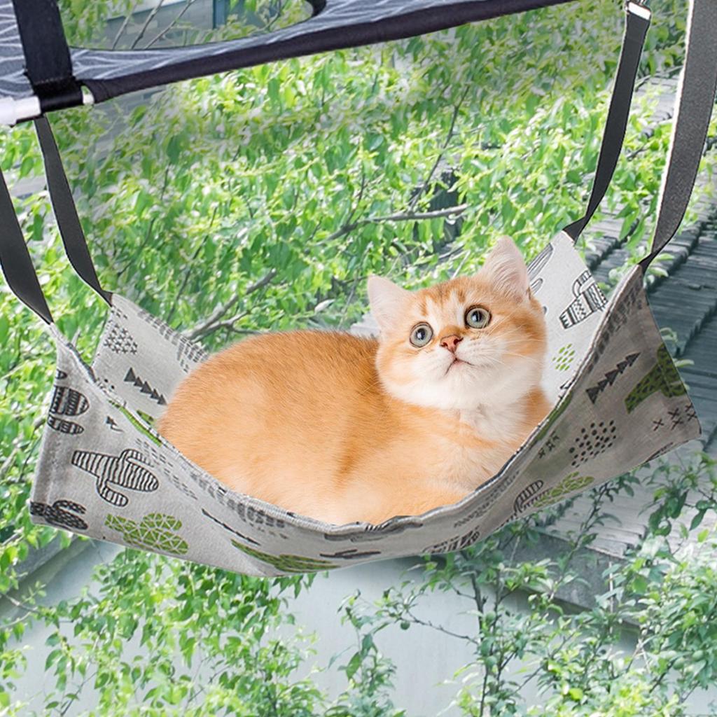 Cat Hammock Breathable Soft Pet Supplies Winter Indoor Cat Swing Hammock For Kitten Ferret Bunny Hamster Mice Home Outdoor