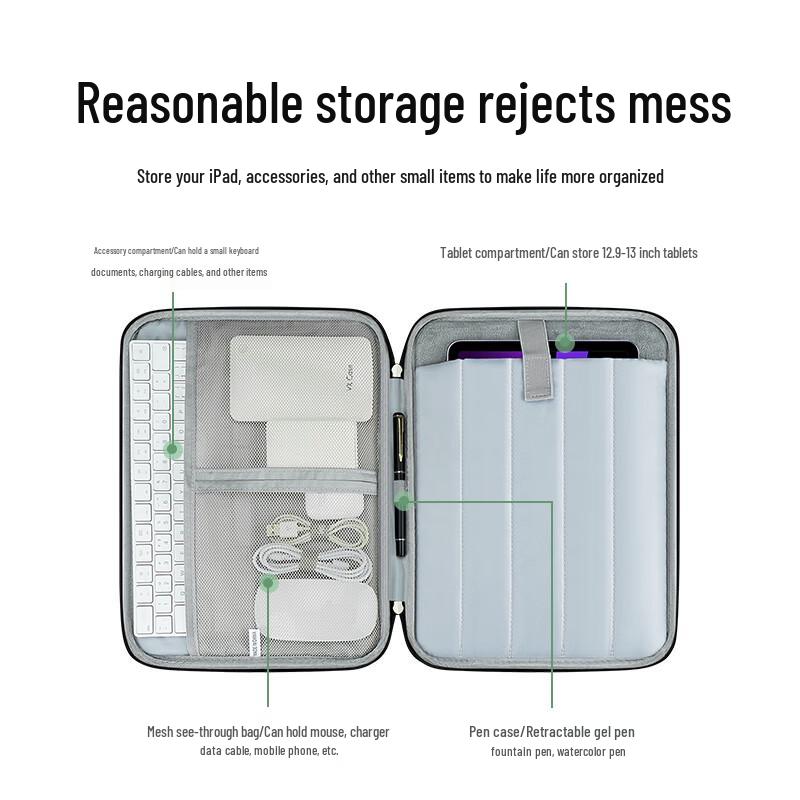 JPLAYER Protective Handheld Tablet Sleeve Bag