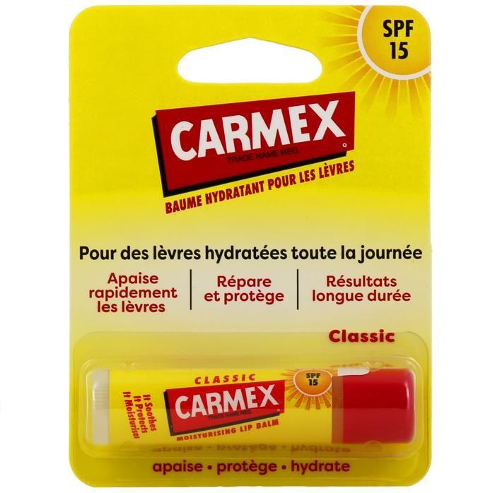 Stick À Lèvres - CARMEX - Classic - Hydratant - SPF 15 - 4,25 G