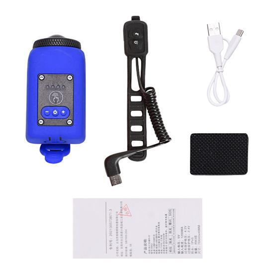 Lanterna Bicicletă Luminozitate Ridicată Încărcare USB Impermeabilă Ecran Tactil LED Lumină Față Bicicletă Montană Far Claxon pentru Ciclism în Aer Liber