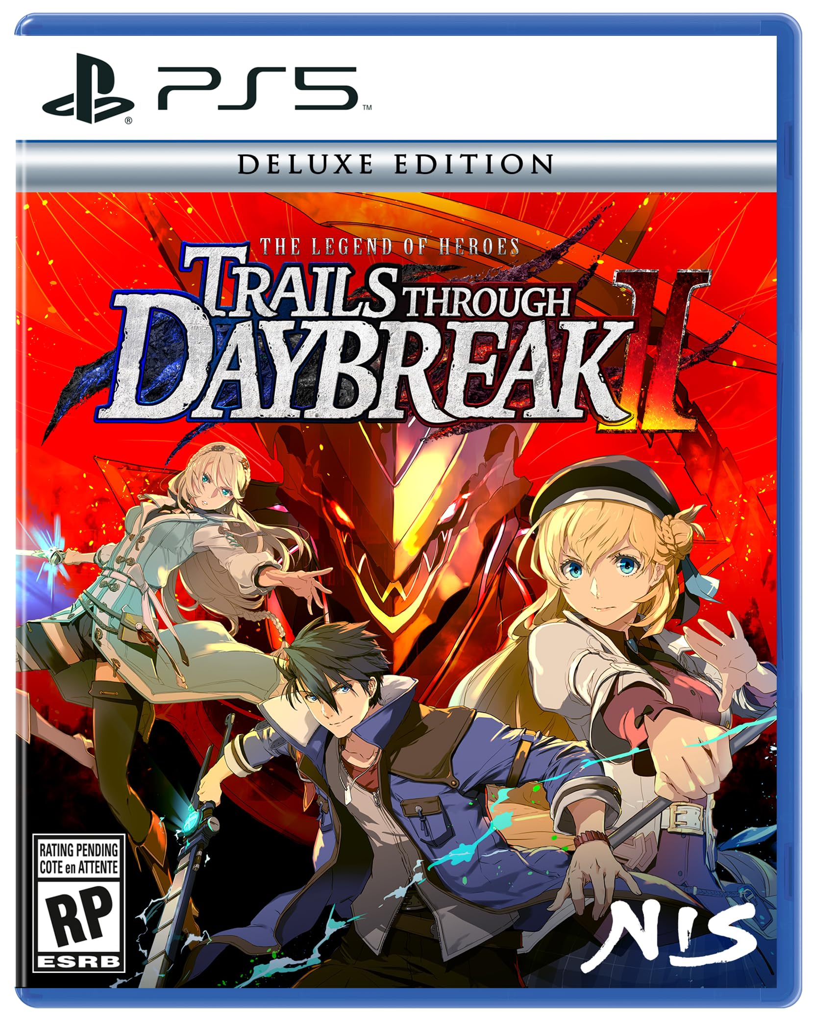 

Legend of Trails Daybreak Deluxe Edition North PS5 Heroes II (Import Version America) - синий