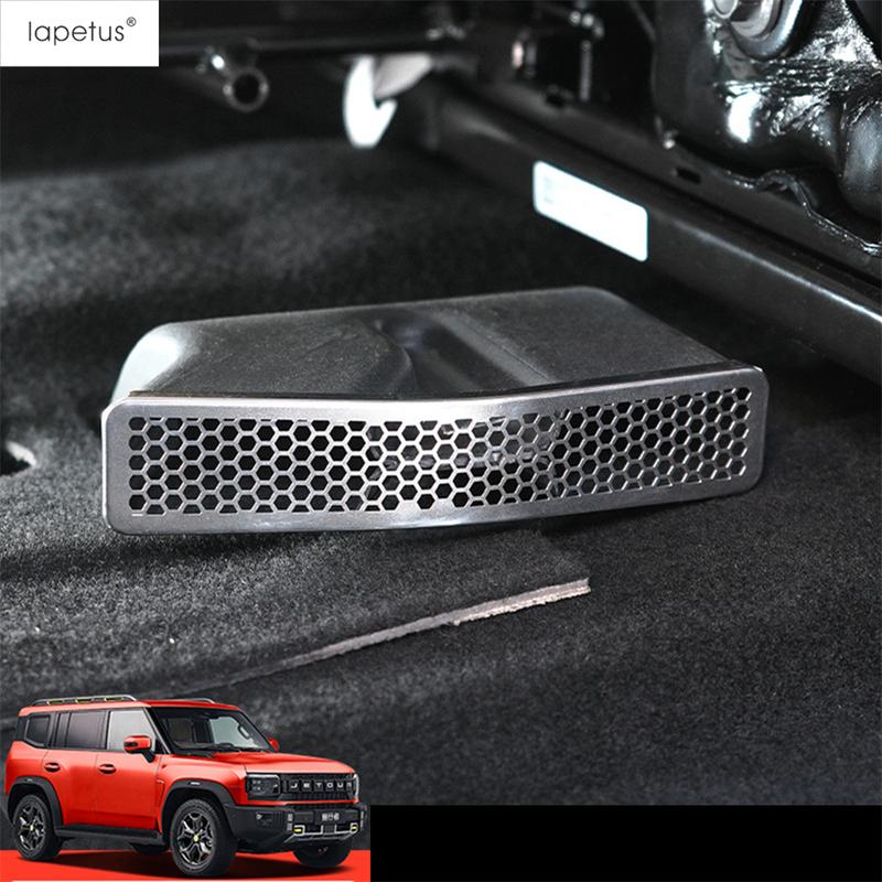 For Chery Jetour Traveller 2024 2025 Accessories Car Under Seat Floor Air AC Conditioning Vent Outlet Vent Dust Cover Protection