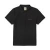 SNOWPEAK Pique Women's Basic Polo T-Shirt Black (S25MWFPS67)