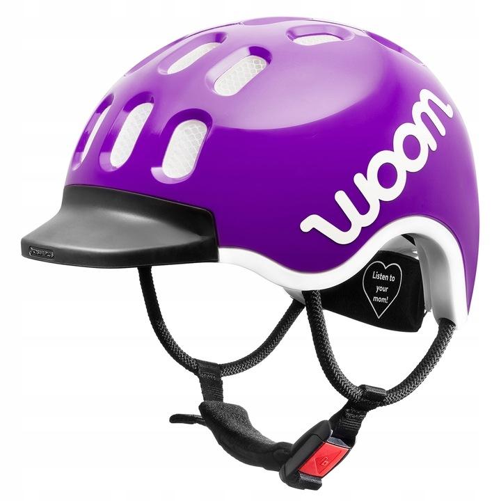 Kask Rowerowy Dziecięcy Woom Kids Fioletowy S 50-53 C