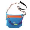 Borsa a tracolla in nylon stile street con design colorblock per l'uso quotidiano