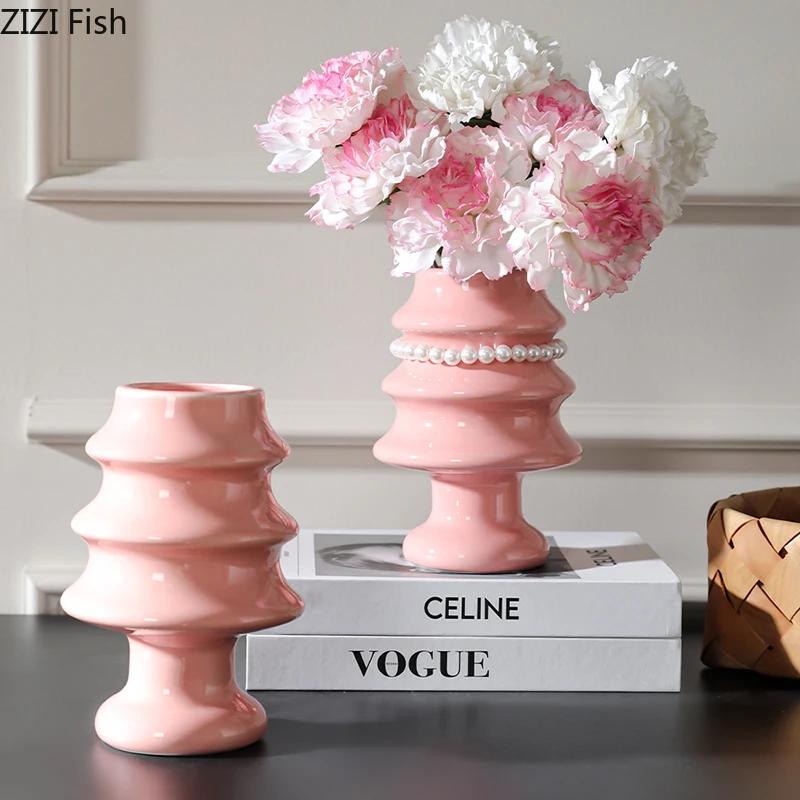 Creative Xmas Decorative Ceramic Vase Christmas Tree Shape Vases Table Decoration Flowers Arrangement Room Aesthetic Decor