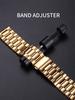 Men Square Quartz Watch Stainless Steel Strap Classic Fashion Wristwatch Gift Set