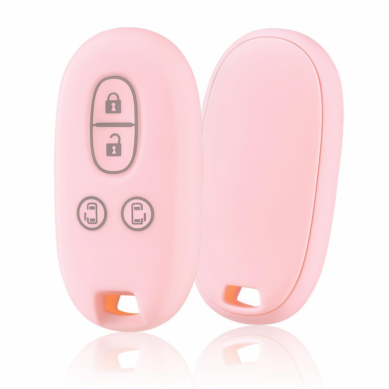 Suzuki Key Case TPU Key Cover Scratch Resistant Comfortable Grip розовый