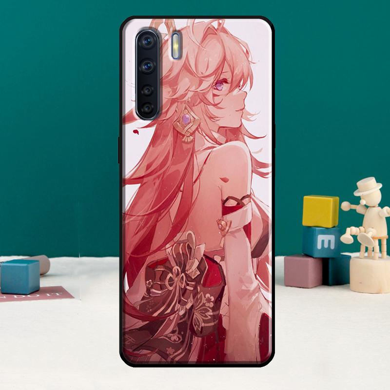 

Yae Miko Genshin Impact Phone Case For Oppo A40 A60 A80 A78 A98 A18 A38 A58 A15 A17 A77 A74 A94 A54 A57S A16 A76 A96 OPPO A80 5G