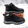 Fashion Men Ankle Boots Outdoor Shoes Style Formal Men Shoes Casual Designer Fashion Lace-up 2024 Plush Warm Snow Boots Winter Shoes