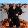 Gotischer Gentleman Vintage Mantel Aus Polyesterstoff Für Cosplay Und Bühnenauftritte