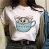 Summer Fashion Oversized T-Shirt for Women Harajuku Style Cockatiels Parrot Graphic Loose Short Sleeve Funny Bird Print Top