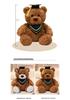 Cute Graduation Teddy Bear with Doctor's Hat - Commemorative Gift for Students