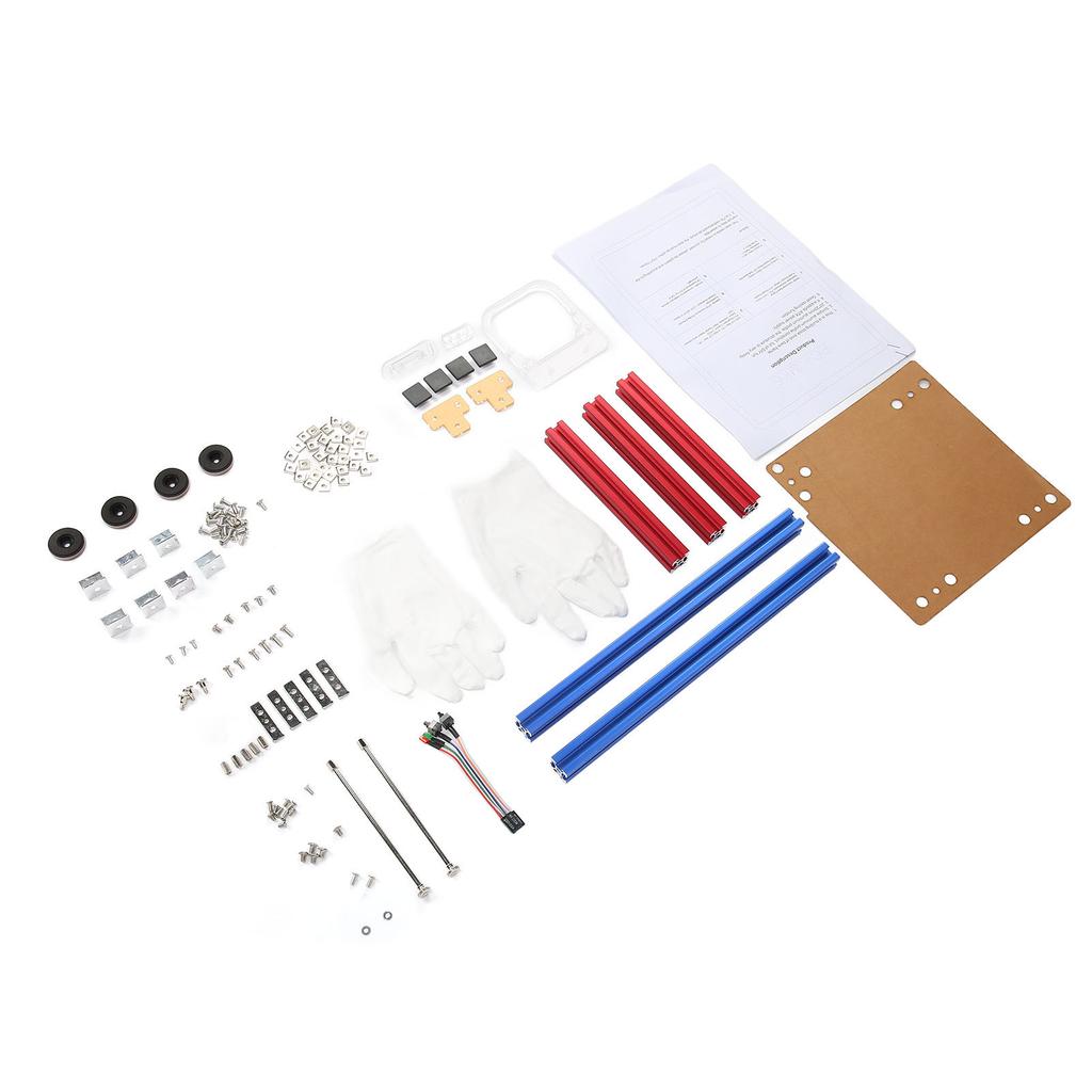 ITX Computer Open Case Bracket Good Heat Dissipation Split Hardware Structure Aluminum Alloy DIY Bare Frame for Home