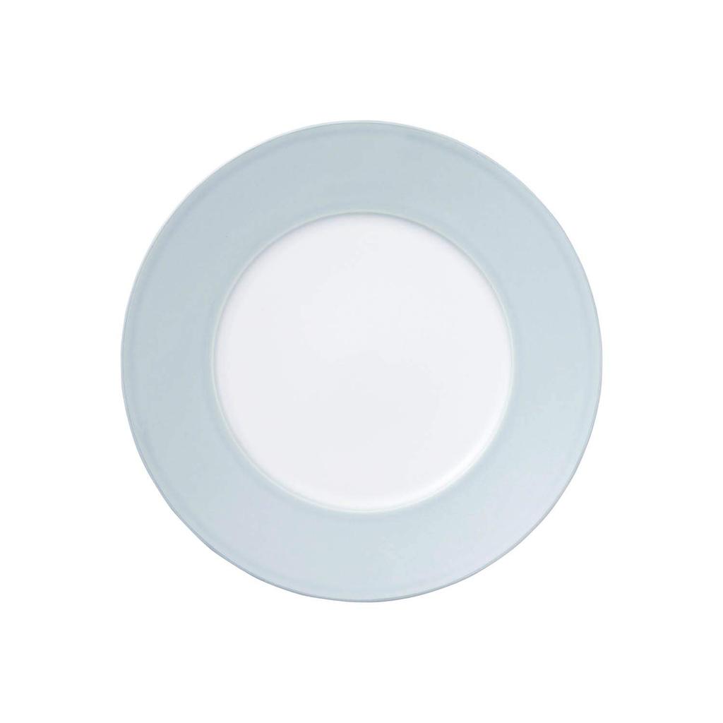 Noritake Alta Collection 22cm Plate, Microwave and Dishwasher Safe, Sky Fine Porcelain (Premium White), 94911/1697