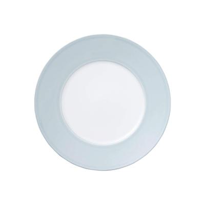 Noritake Alta Collection 22cm Microwave and Dishwasher Sky Fine Porcelain Plate, Safe, (Premium White), 94911/1697