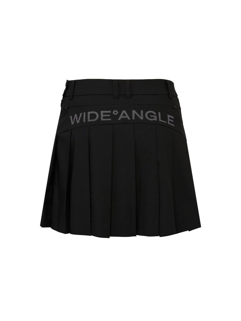 WIDEANGLE To Tech Like Ball Pocket Pleated Culottes L_Black