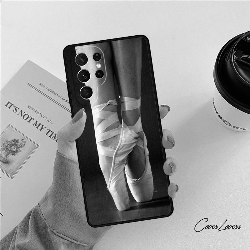 Ballerina Dance phone case For Samsung Galaxy S24 S25 S23 S22 Ultra Note 10 20 Plus S20 S21 FE Cover