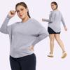 BUBBLELIME Modalite Batwing Fit Long Sleeve T-Shirt Yoga Wear_E04 (B Type)