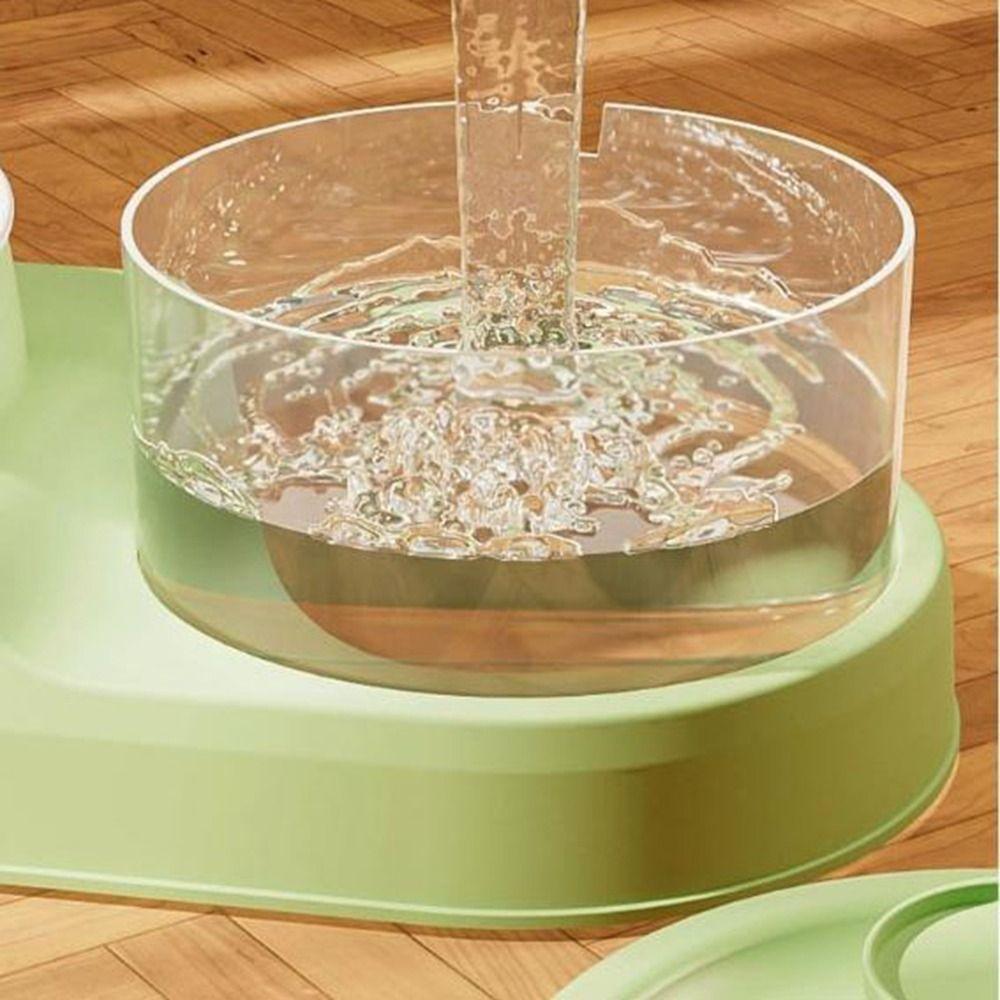 Mute 2-in-1 Pets Water Fountain Auto Filter Pet Feeder Pet Supplies Cat Drinker Bowl  for Home