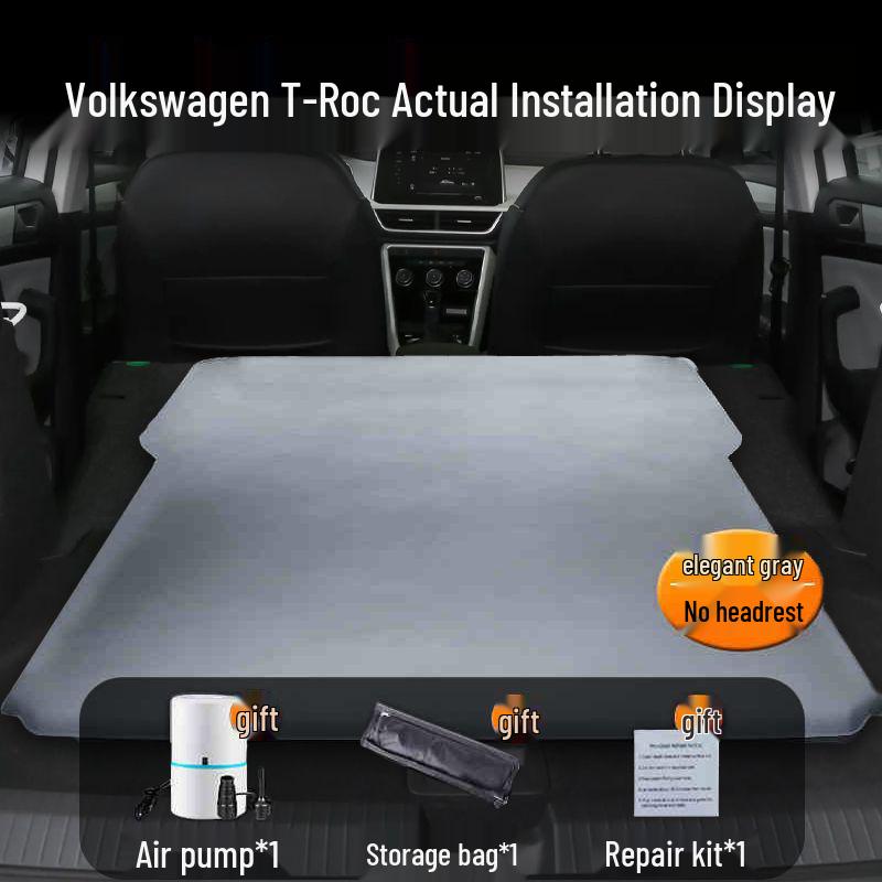 Volkswagen T-Roc Kofferraummatratze: Aufblasbares Bett für den Rücksitz eines SUVs