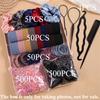 Seamless Hair Ties High Elastic Scrunchies New Ponytail Holders  Girls Hair Styling